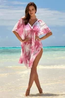 Luxus női strandruha időtlen mintával